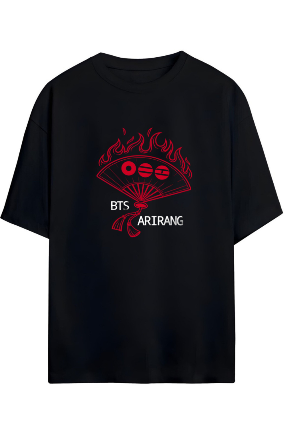 Grafftee Clothing BTS K-Pop Baskılı 