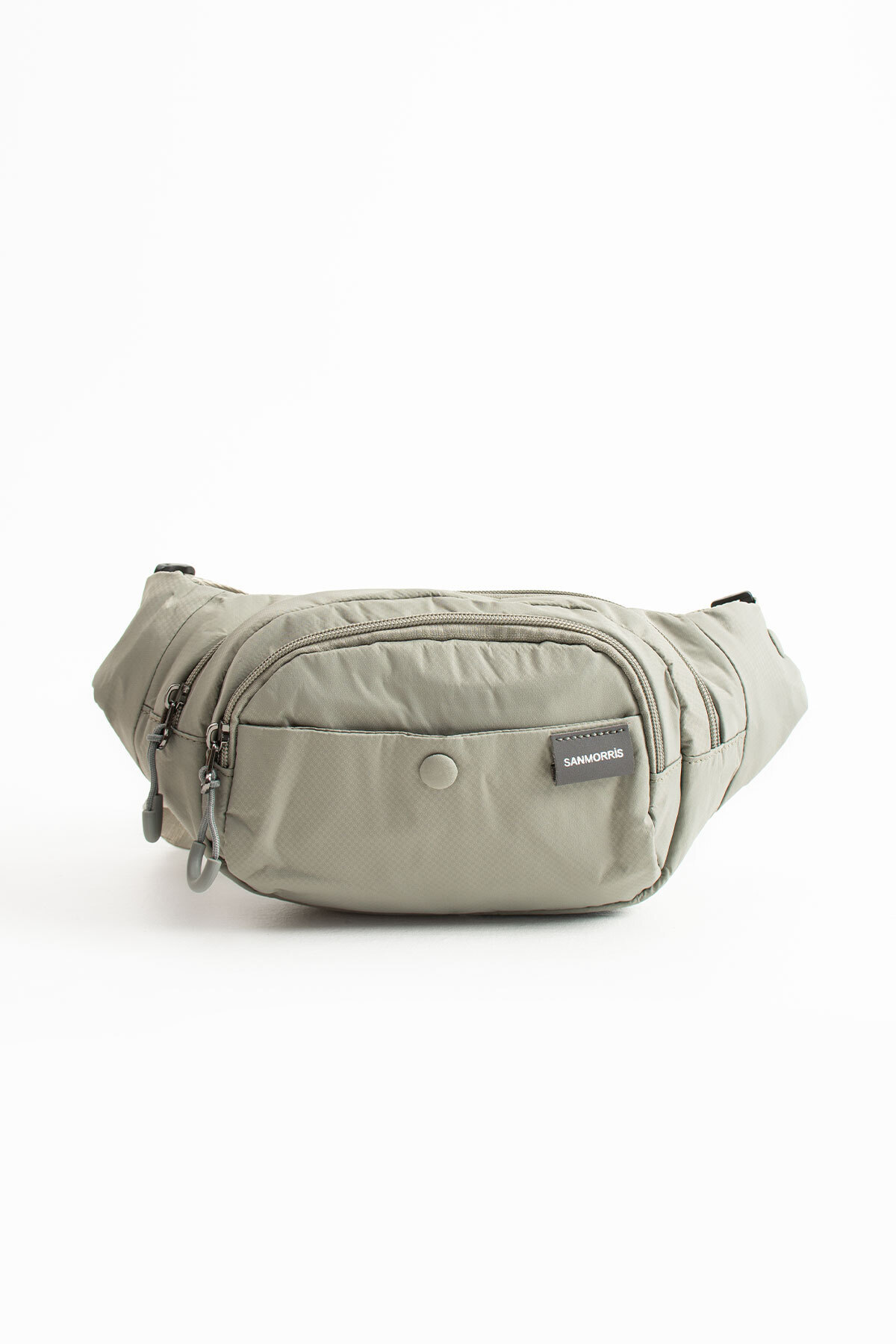 Sanmorris Unisex Paraşüt Kumaş Suya Dayanıklı 3 Bölmeli Body Bag SI-6036 görsel 3