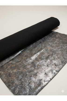 Gülsün Deri Gri renkli yılan desenli arkası telali 80cm*75cm 1.3mm kalınlığın...