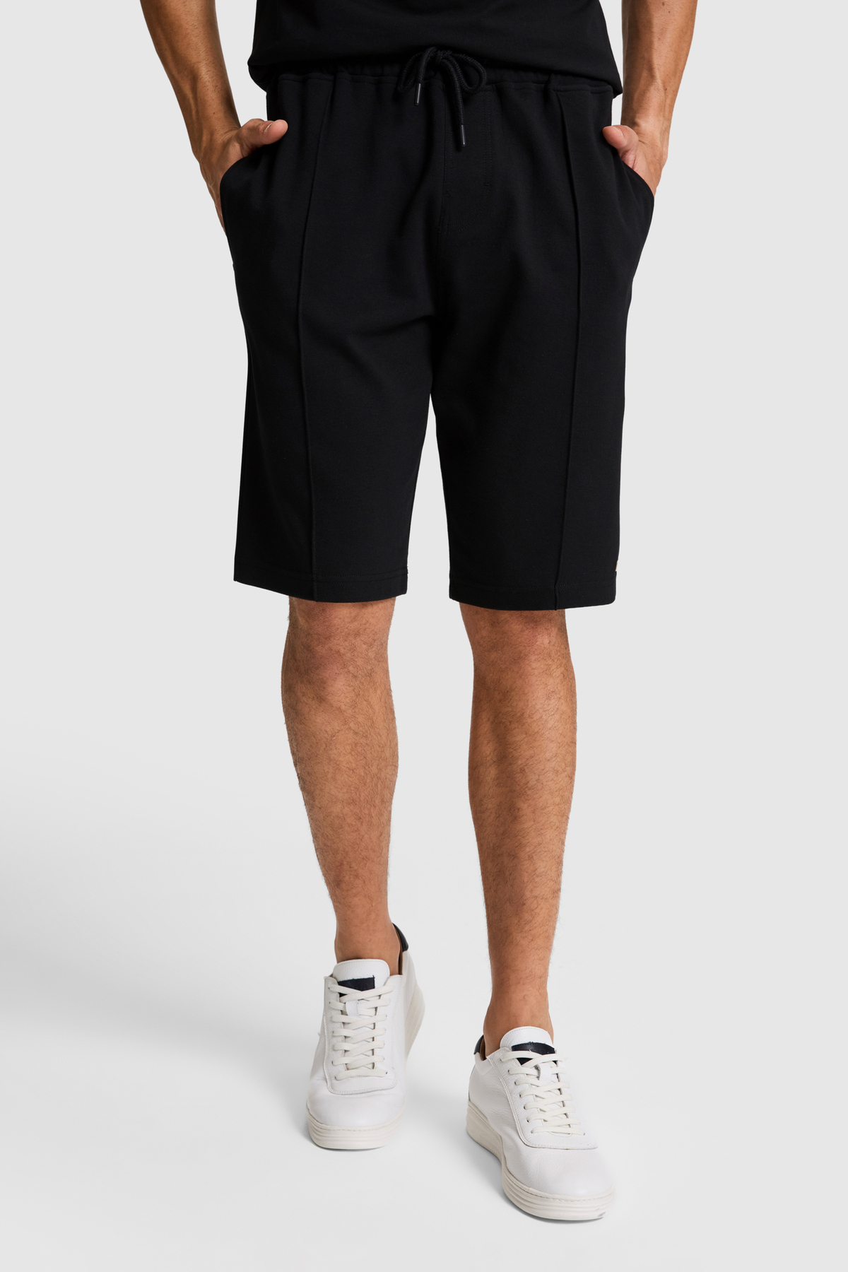 U.S. Polo Assn. Erkek Siyah Örme Şort 50327203-VR046 görsel 2