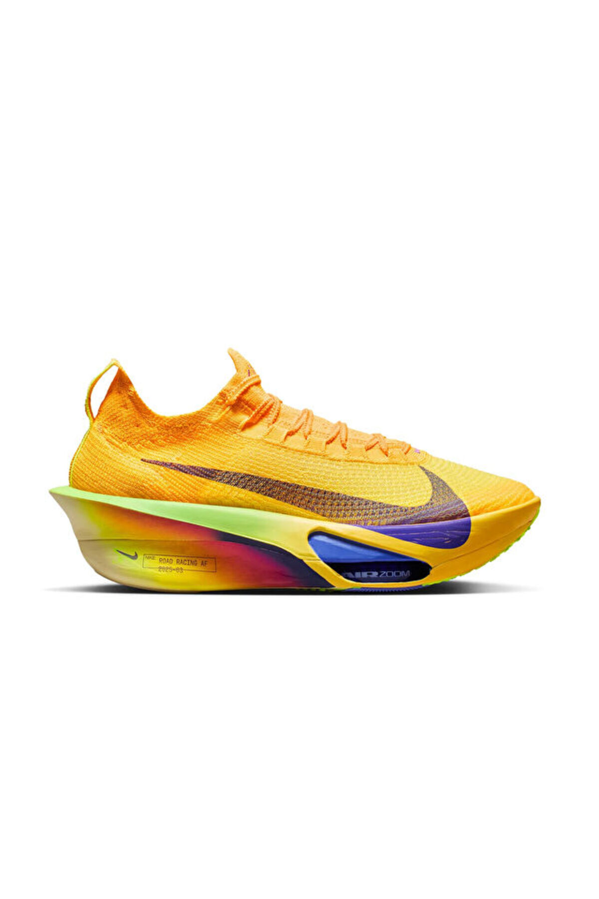 Air Zoom Alphafly Next% 3 Yarış ve Maraton Spor Ayakkabısı Lazer Turuncu / İndigo Mavisi / Sitrin Sarısı - Laser Orange / Indigo Burst / Citron Pulse — رنگارنگ LEORAAIR004 — تصویر 2 از 8
