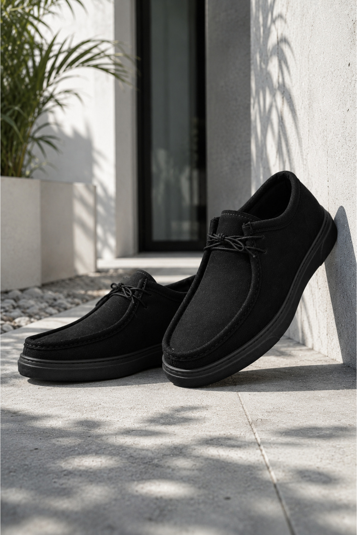 TAZELER.SHOES Erkek Günlük Ortopedik Dikişli Taban Sisli Model Klasik Ayakkabı görsel 5