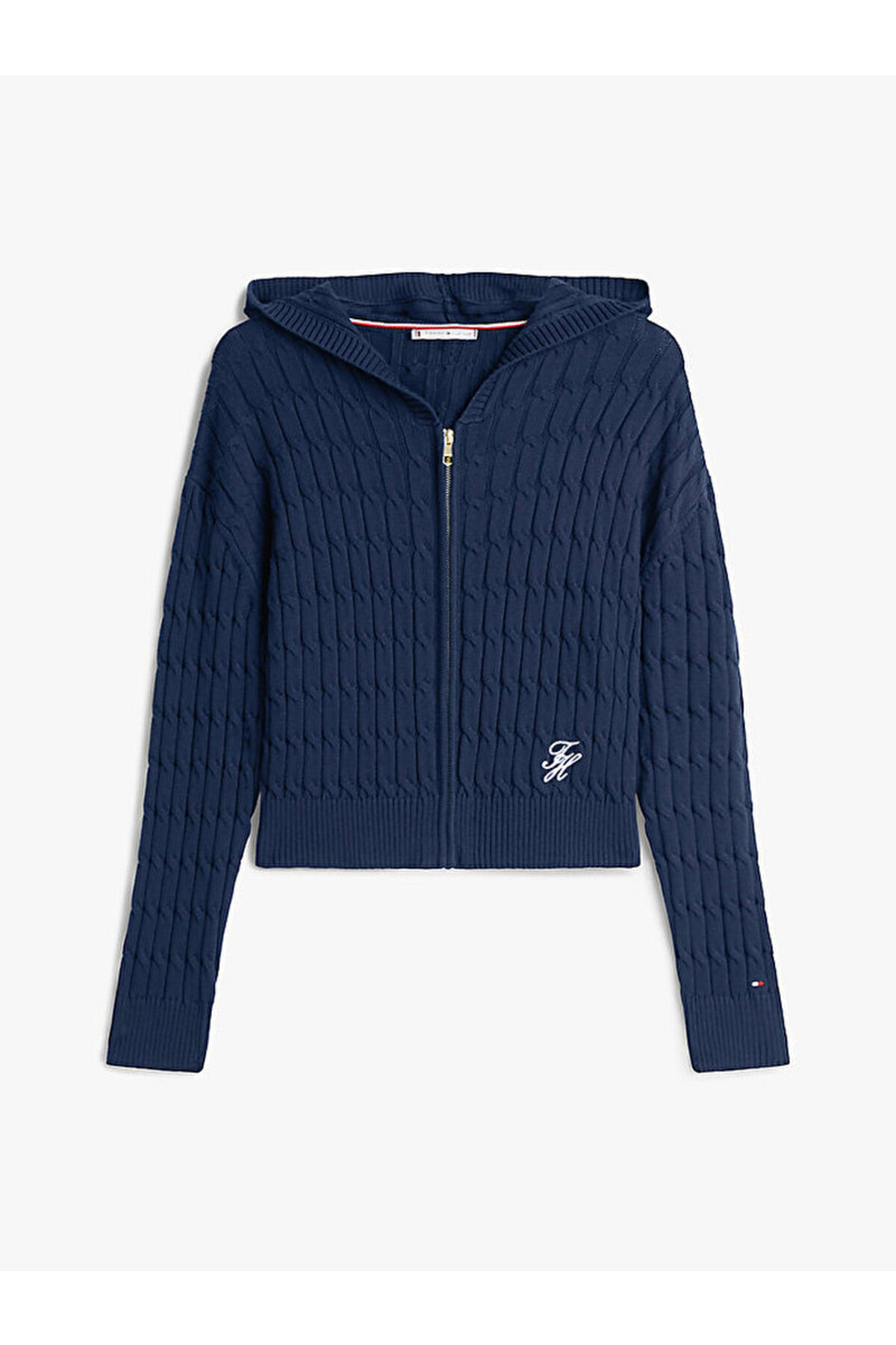 کاردی زنانه آبی CO JERSEY STITCH C-NK LS - WW0WW42370