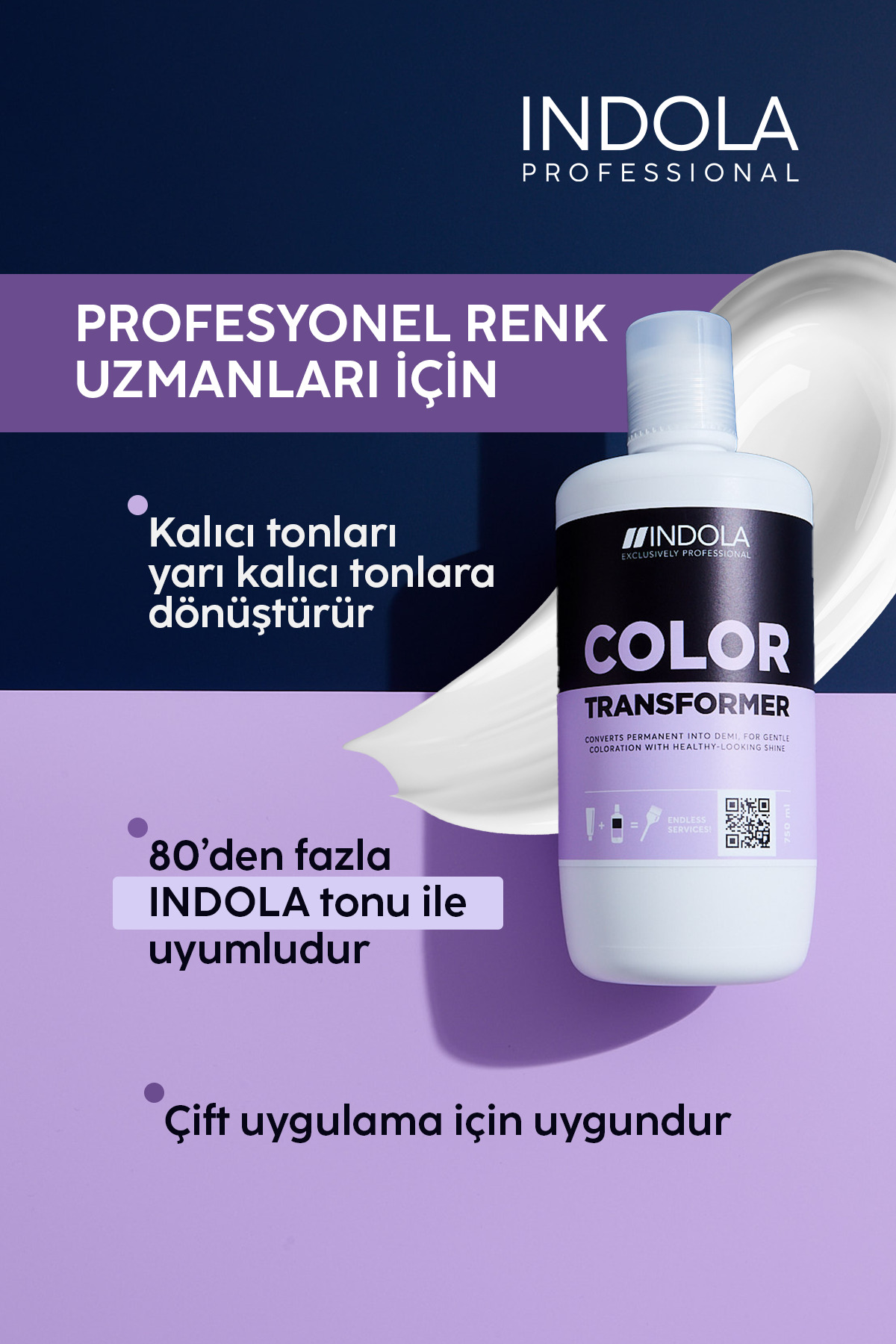 Demi Color Transformer 750 ml — INDOLA2970921 — تصویر 2 از 4