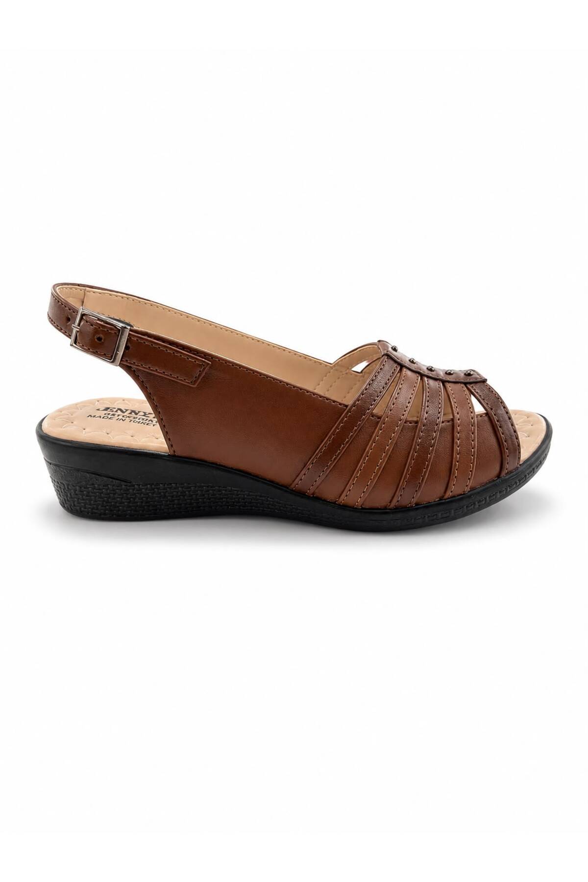 YADE MODA Ortapedik Anne Sandaleti görsel 5