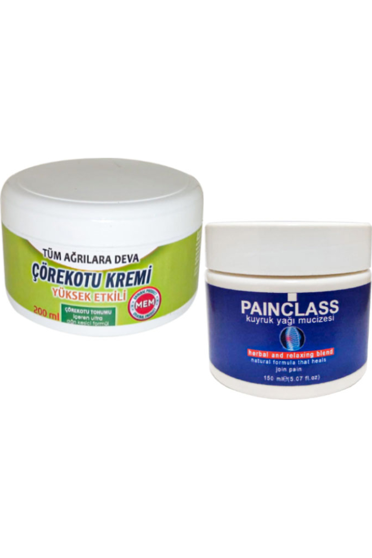 Balance Life Çörek Otu Kremi Green Box 200 ml + Painclass Kuyruk Yağı Kremi 150 ml / Seti — GU-EYF-21477-BLN