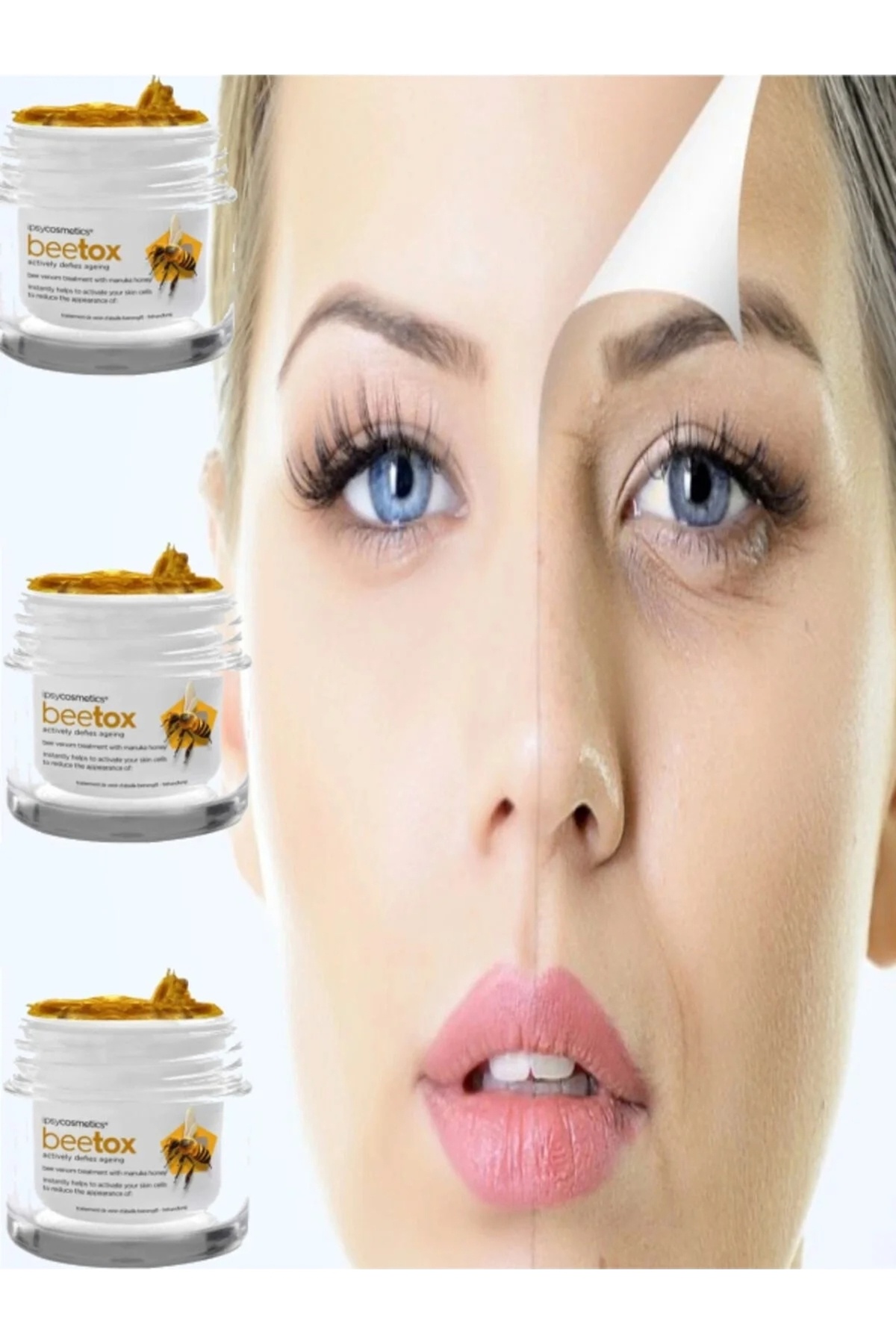 Süper Bee Tox Arı Zehri Kremi 100 ml x 2ADET — GU-EYF-21089-AGC01 — تصویر 2 از 2