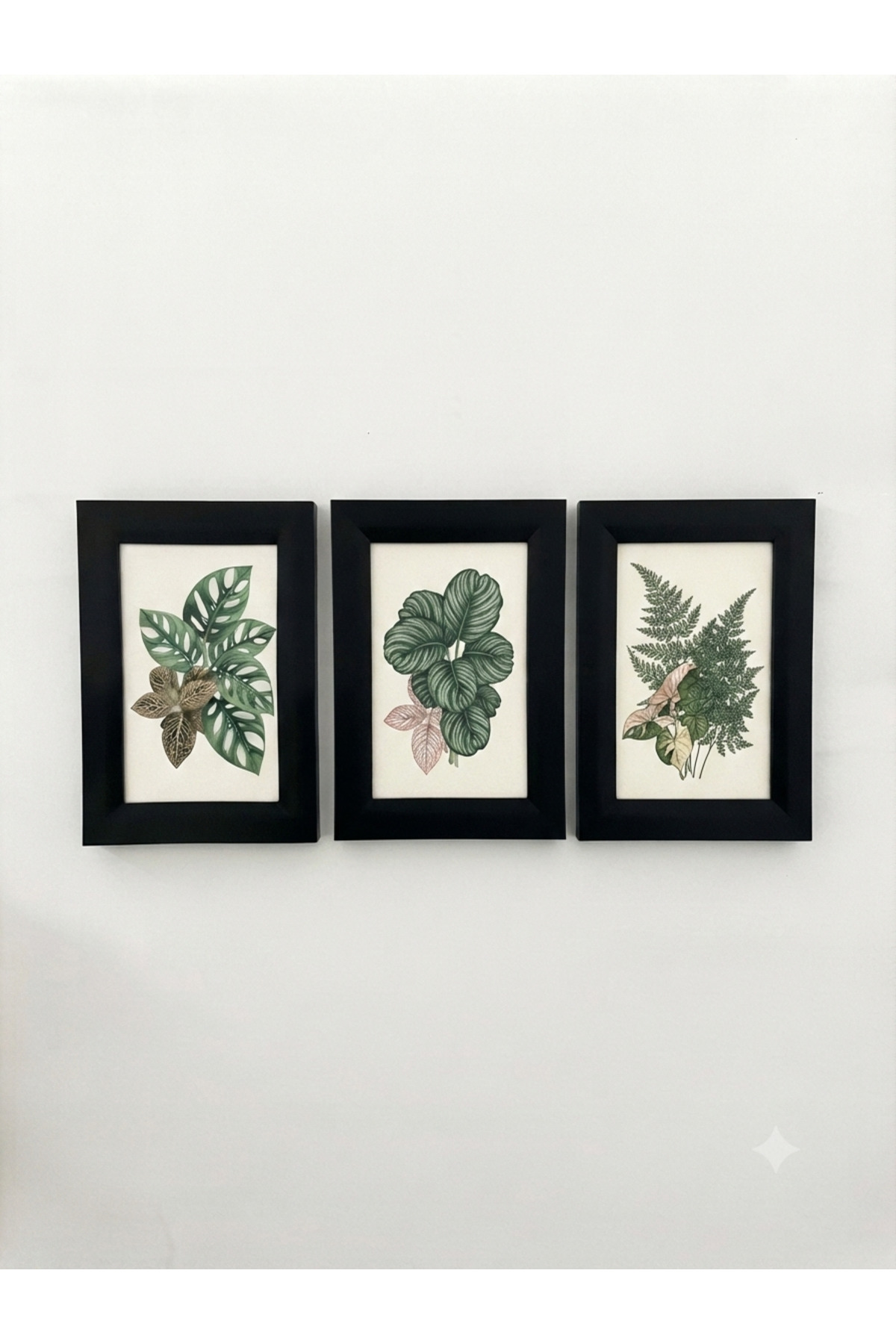 3 X BLACK A5 15X21 PHOTO FRAMES