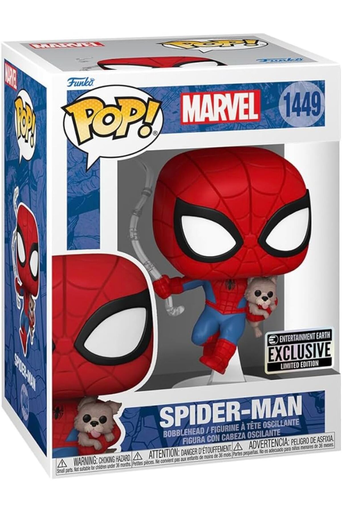 Funko POP Spider-Man Sandwich The Dog Vinil Figür #1449 Exclusive