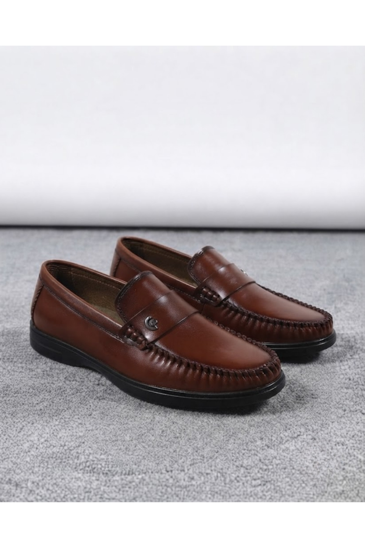 Enes Ayakkabıcılık Erkek Rahat Taban Günlük Klasik Loafer Ayakkabı görsel 2