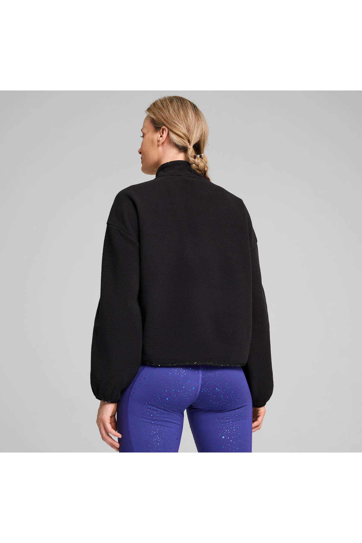 کت مشکی زنانه Fleece Fz بین کهکشانی 3