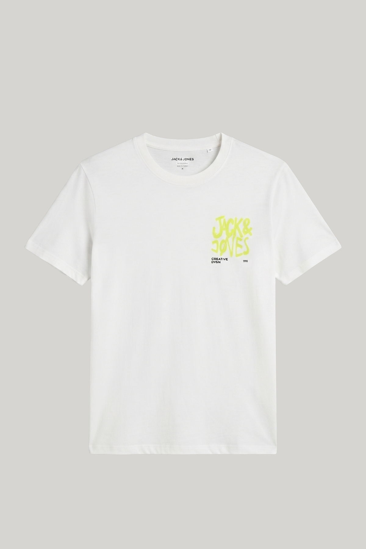 تی‌شرت یقه گرد طرح‌دار مردانه - مارک جک اند جونز تی شرت Jack & Jones