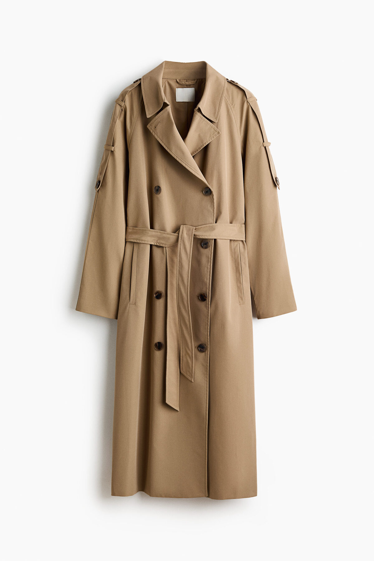 H&M Kruvaze Trençkot görsel 4