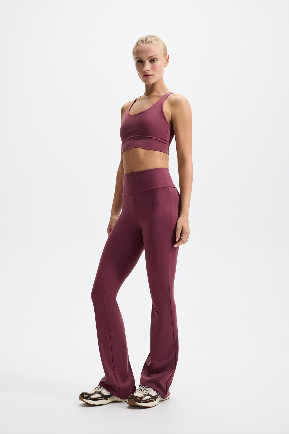 LEFTIES Basic çan paça spor tayt