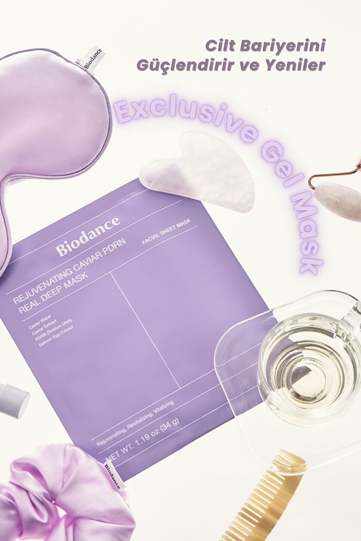 Rejuvenating Caviar PDRN Real Deep Mask- Cilt Yenileyici & Sıkılaştırıcı Maske H3472AXNS — SB-357 — تصویر 2 از 5