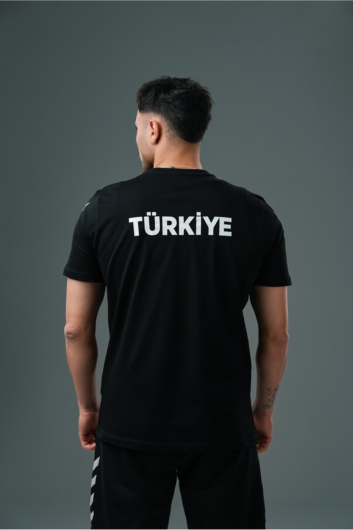 hummel Milli Takım Antrenman Tişört Siyah - Armin görsel 6