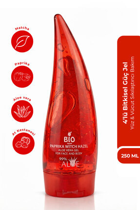 Bio Asia 4’lü Bitkisel Güç Jel – Aloe Vera + Matcha + At Kestanesi + Paprika ...