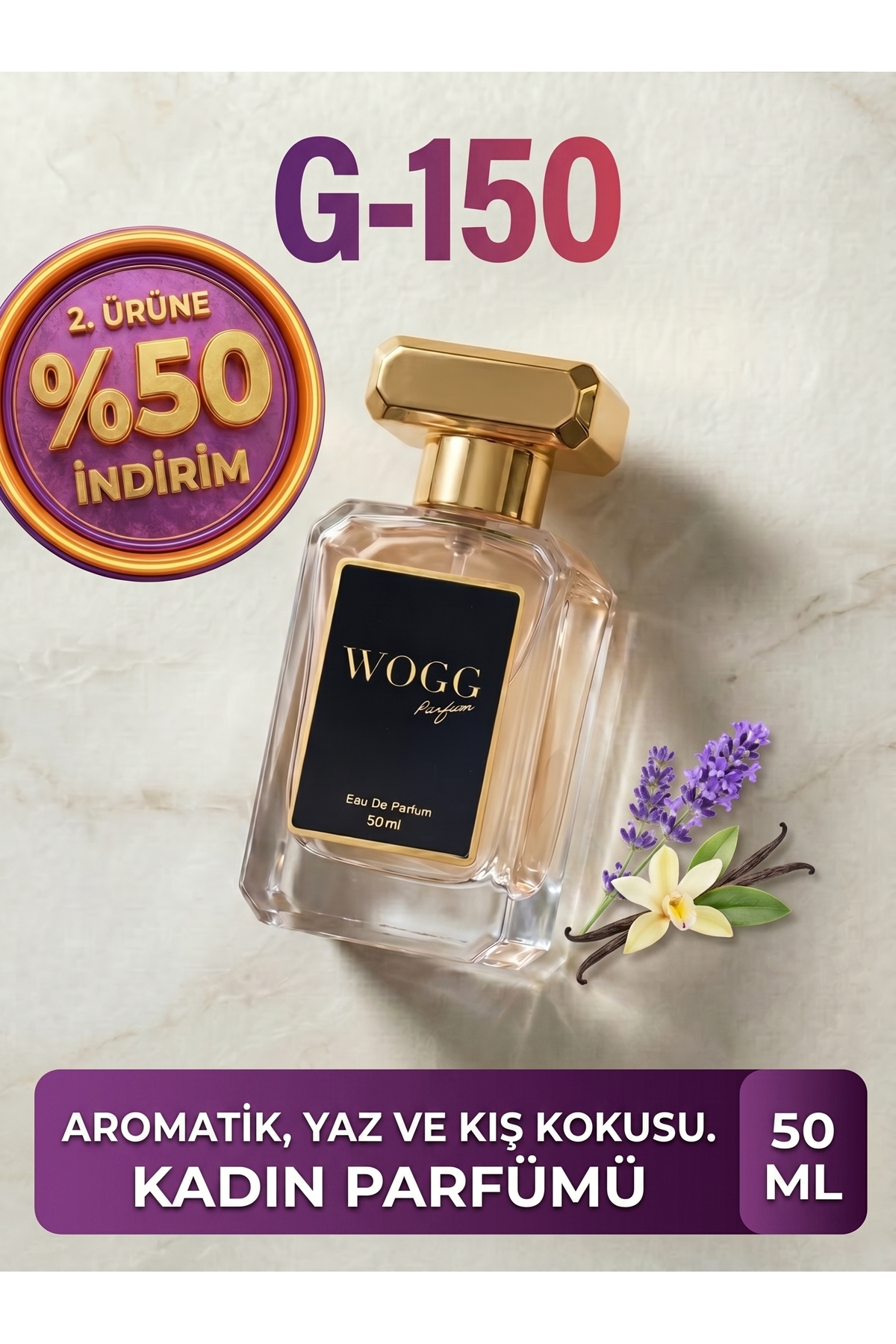WOGG PARFÜM G150 God Gırlll | Uzun Süre Kalıcı Kadın Parfüm | Yaz-Kış Kokusu | Vanilya, Yasemin,Tonka | Kadın Parfümü - Fiyatı, Yorumları