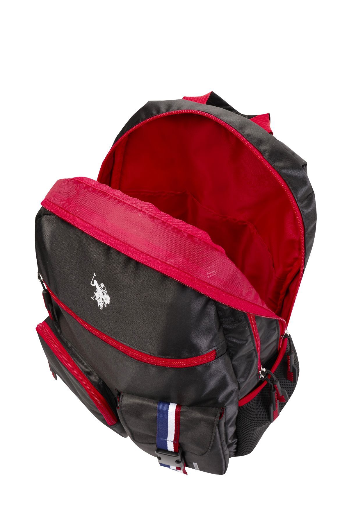 U.S. Polo Assn. US Polo Assn 24040 UNİSEX OKUL SIRT ÇANTASI LAPTOP ÇANTASI SİYAH görsel 4