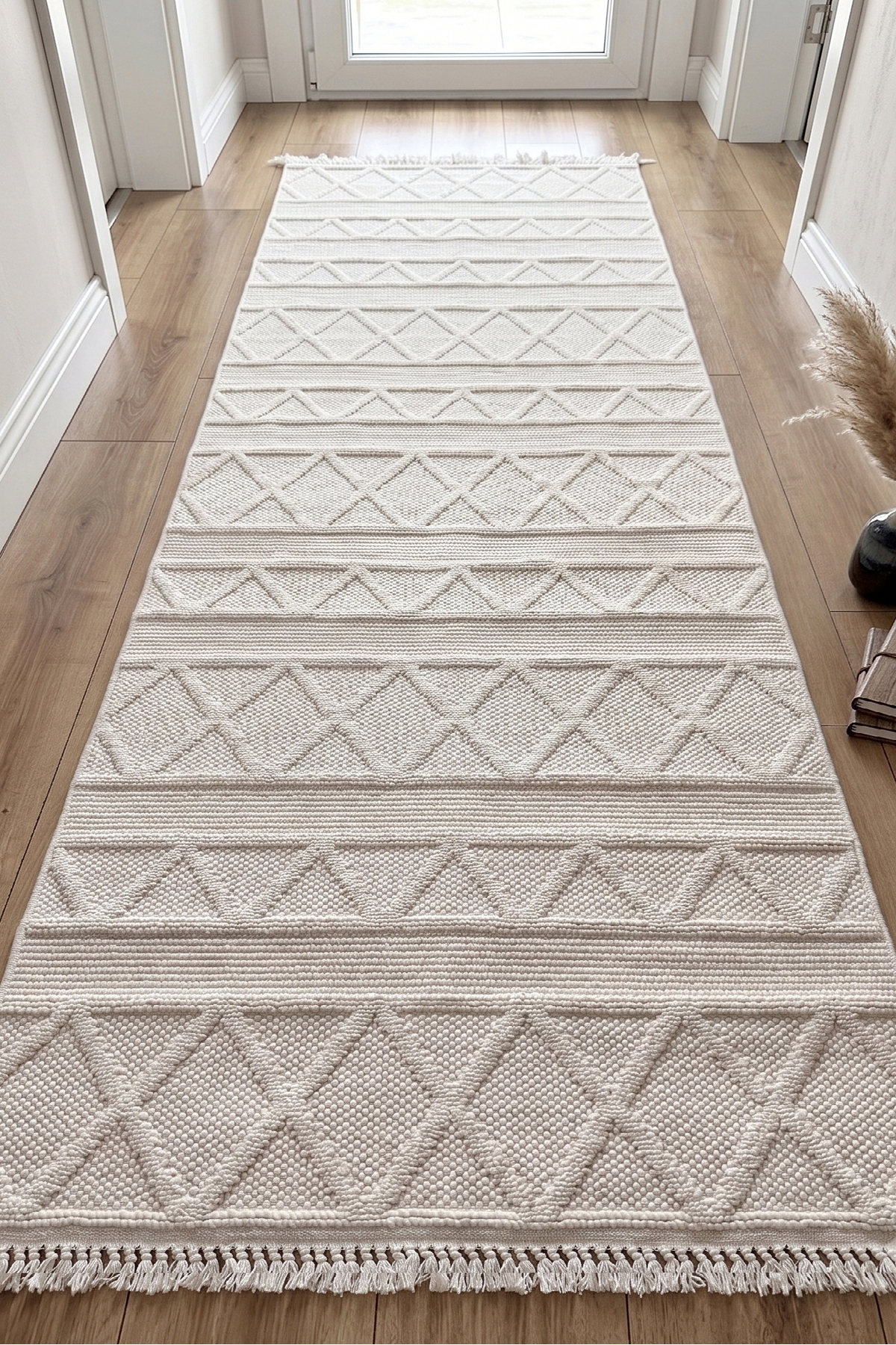Scandinavian Curl Carpet Soft Knitting Runner Loop Curled Woven Living Room Rug Living Room Kitchen Rug
