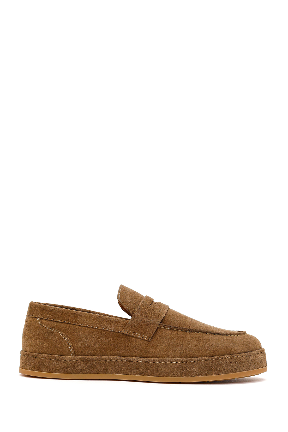 Derimod Erkek Taba Süet Deri Loafer 26SFD631010