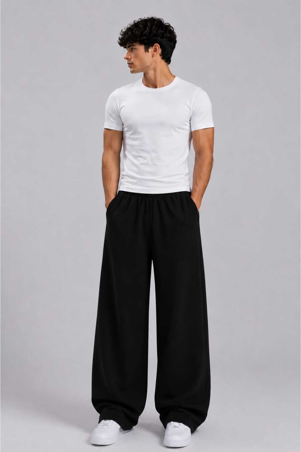 ZAVIXO Men's 100% Cotton Trousers Comfortable Fit Casual Style