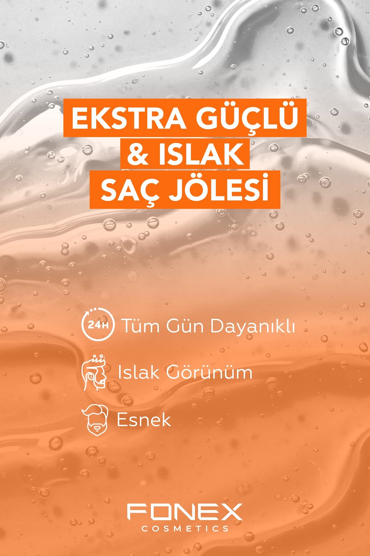 Saç Jölesi Ekstra Güçlü - Islak 500 ML — رنگارنگ R1MF8DUKG5 — تصویر 2 از 4