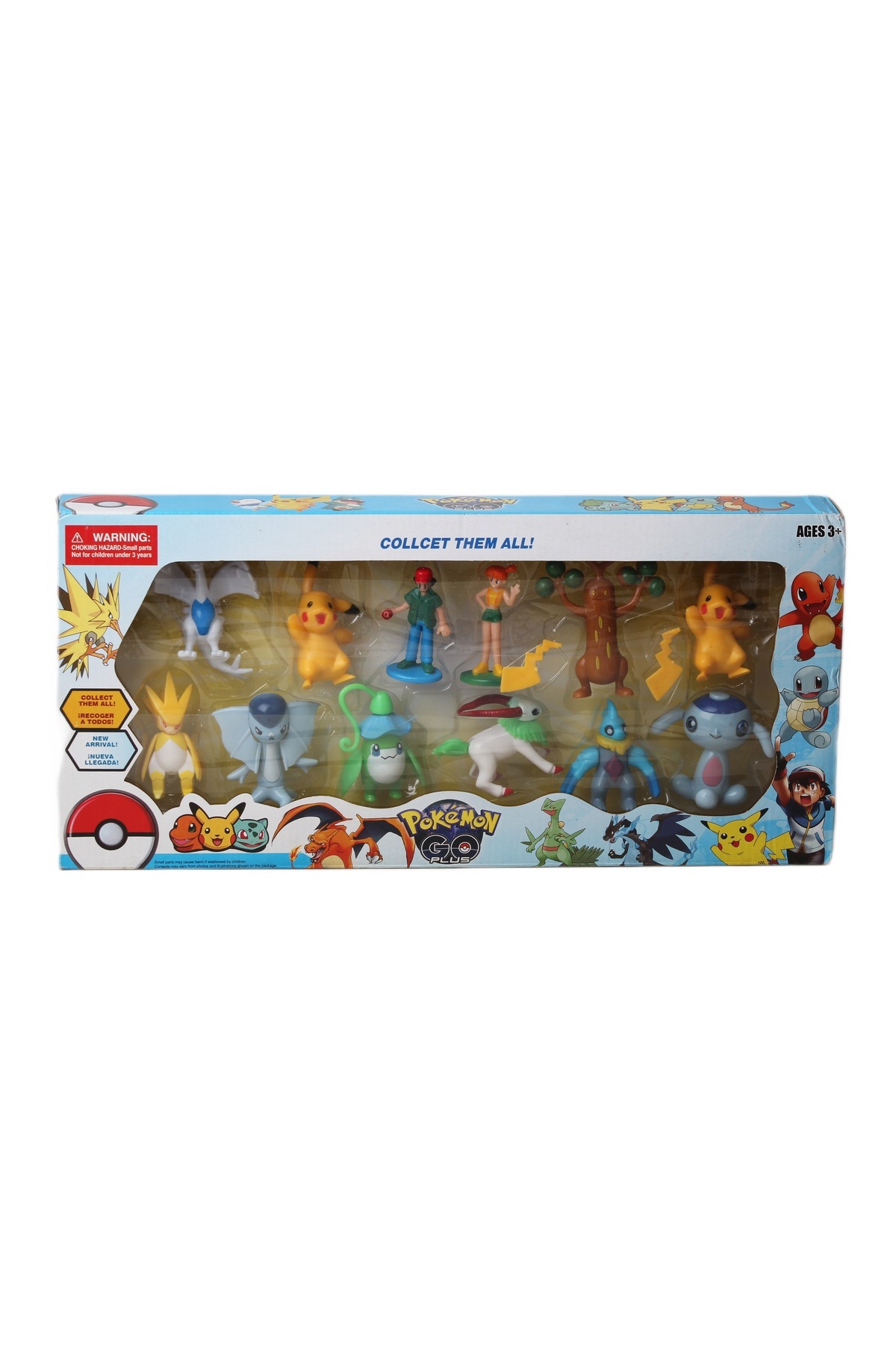 e-life shop Pokemon Go Plus Anime Versiyon Pikachu 12li Aksiyon