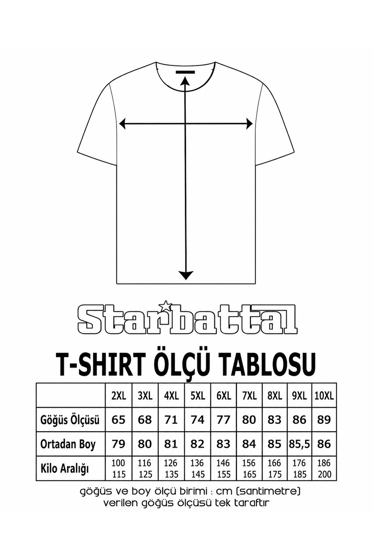 Starbattal Erkek Büyük Beden Sıfır Yaka Tişört Cepli 26143 SIYAH görsel 4
