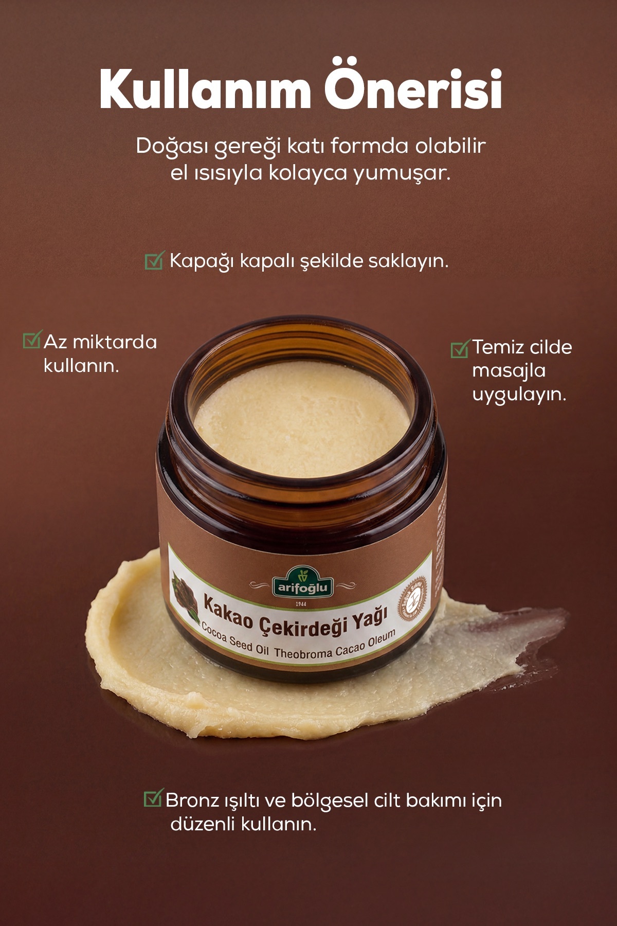 Kakao Çekirdeği Yağı 50 ml — 700 14 091 — تصویر 5 از 7