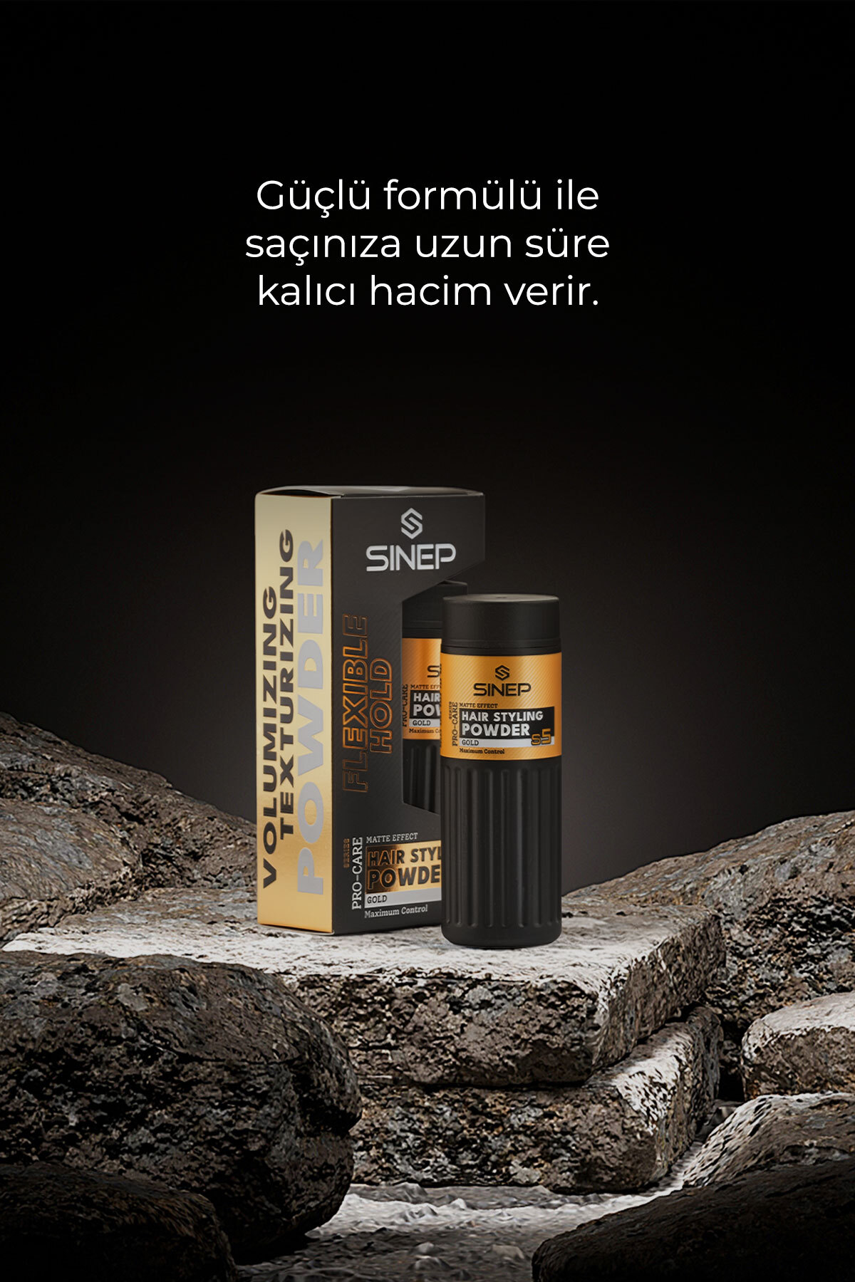 واکس پودری حجم دهنده S5 طلایی 20 گرم — SB.SS.0005.21335 — تصویر 3 از 5