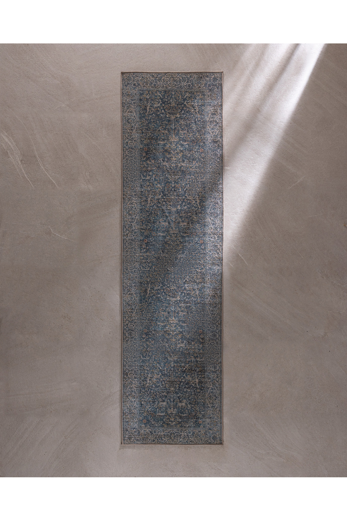 Madame Coco Eustache Halı - Mavi - 80x300 cm - Fiyatı, Yorumları