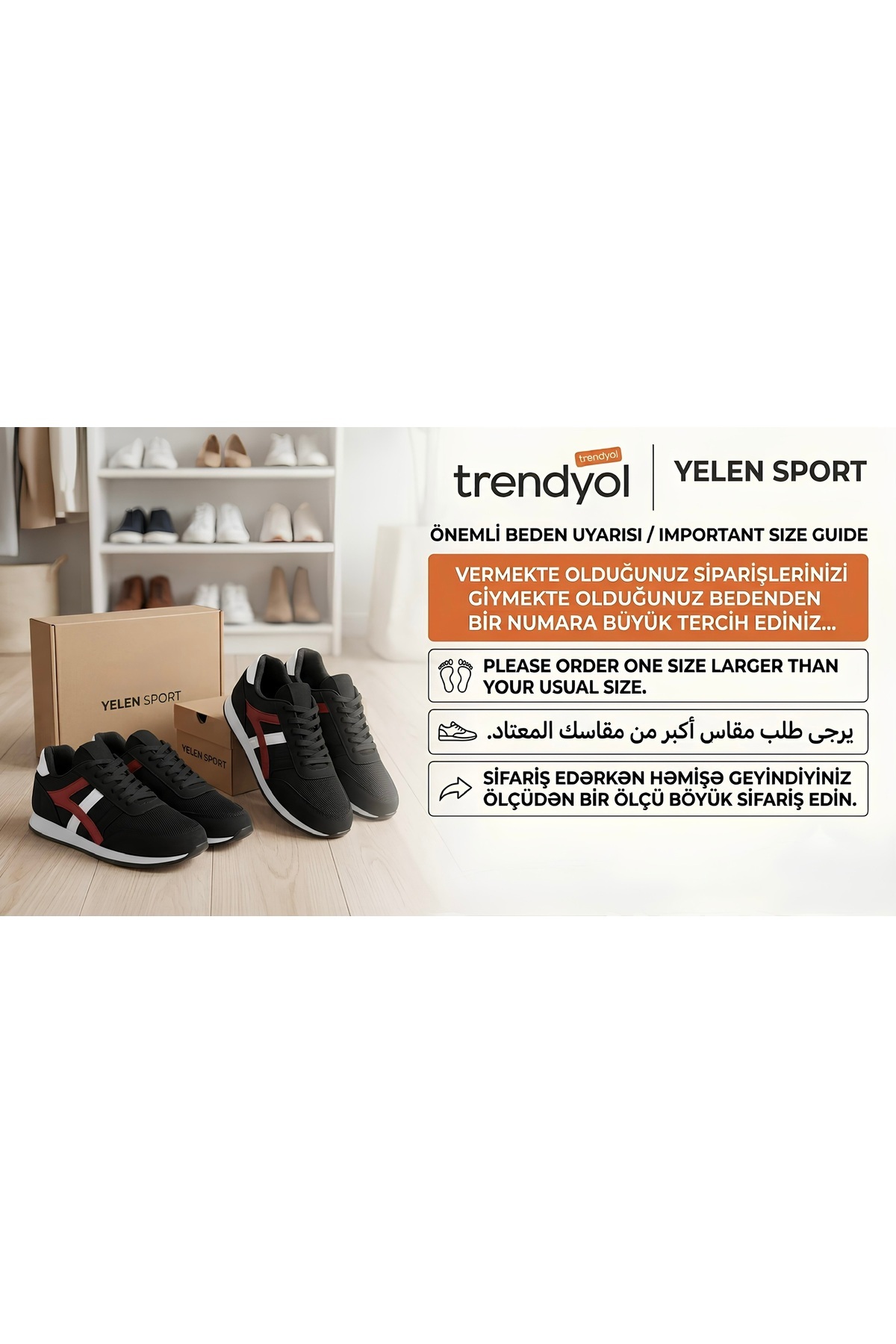 YELEN SPORT DIADORE RAHAT GÜNLÜK ERKEK KADIN SPOR AYAKKABI görsel 7