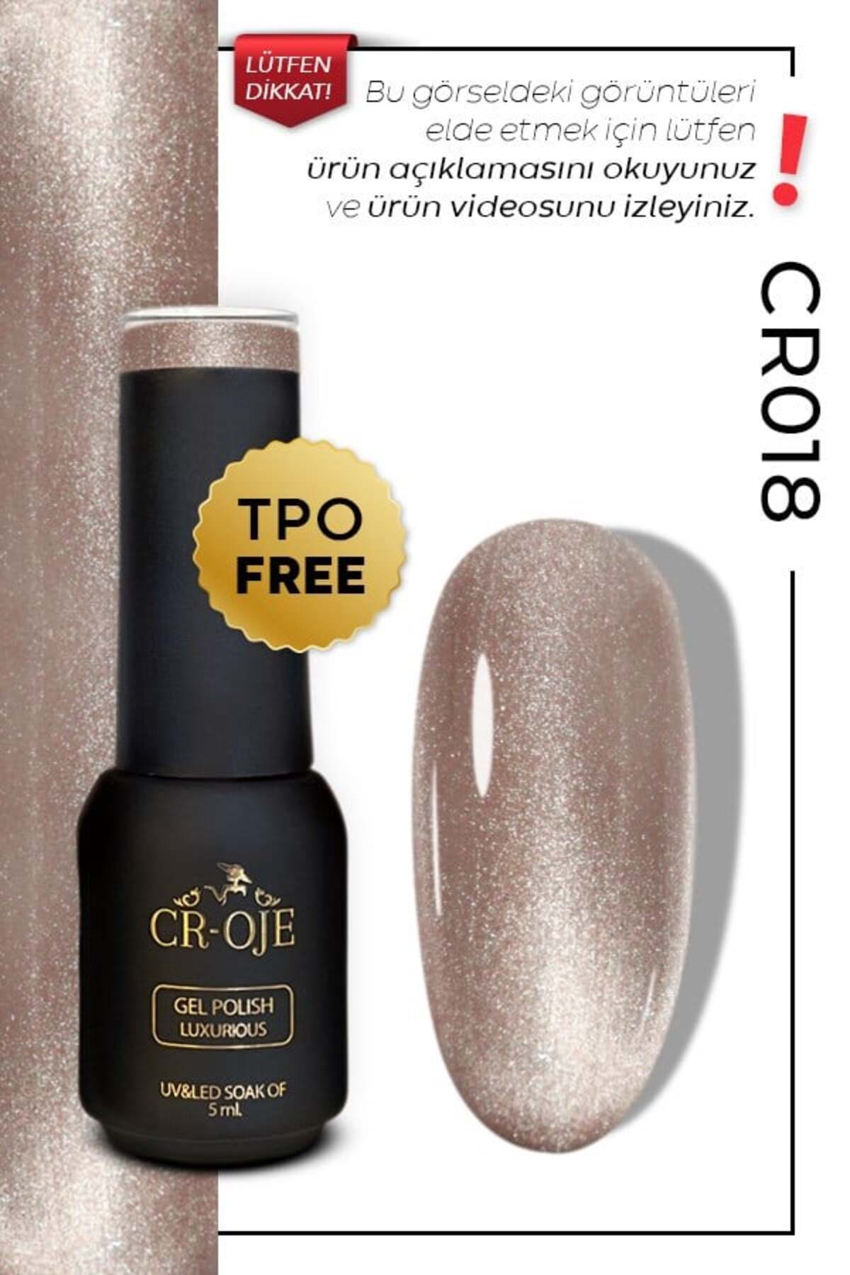 Korean Cat Eye Kristal Efektli Manyetik Cat Eye / Kedi Gözü-CR018 (5 ML) — رنگارنگ yenicateyeserisi