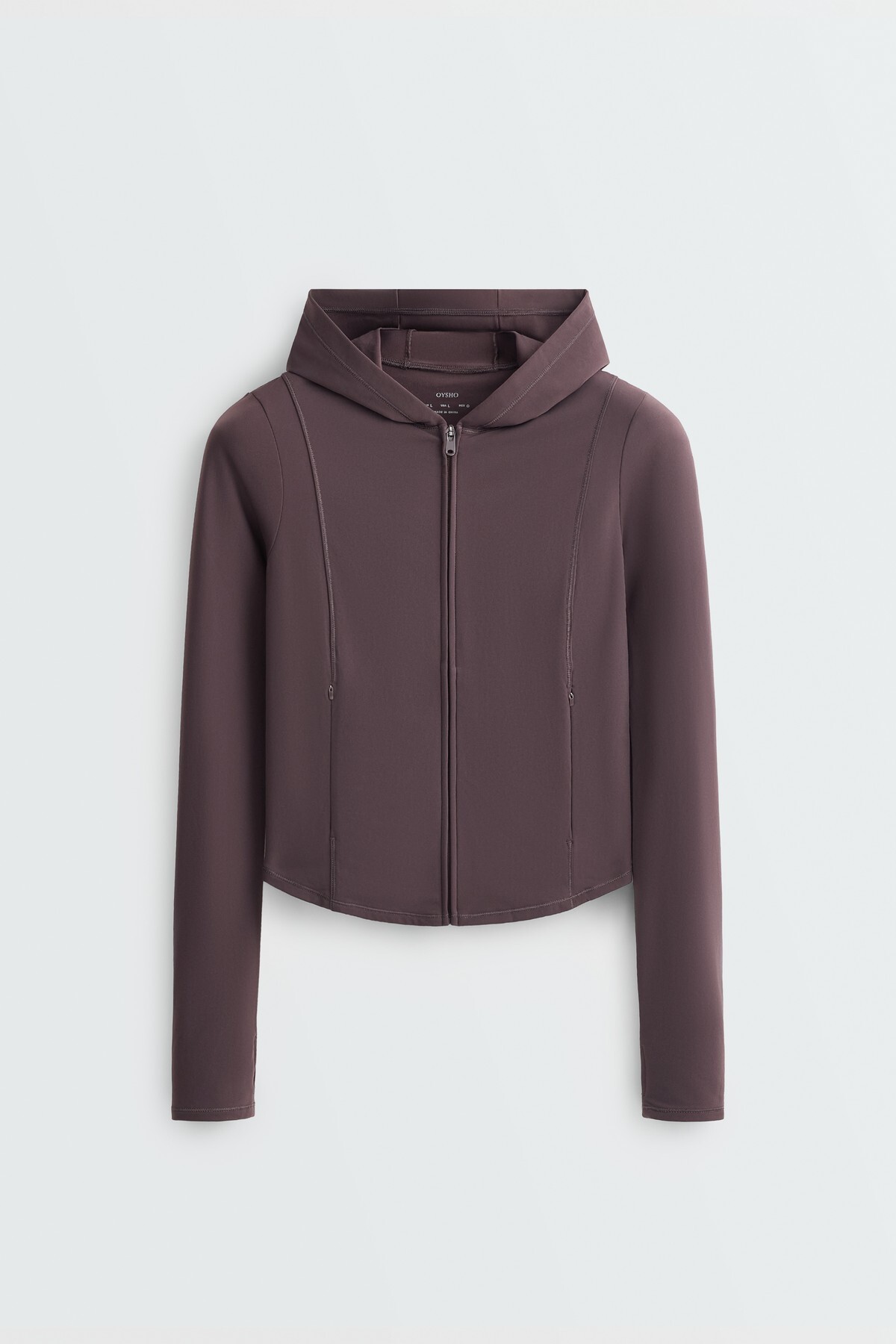 Oysho Kısa teknik Light warm ceket görsel 6
