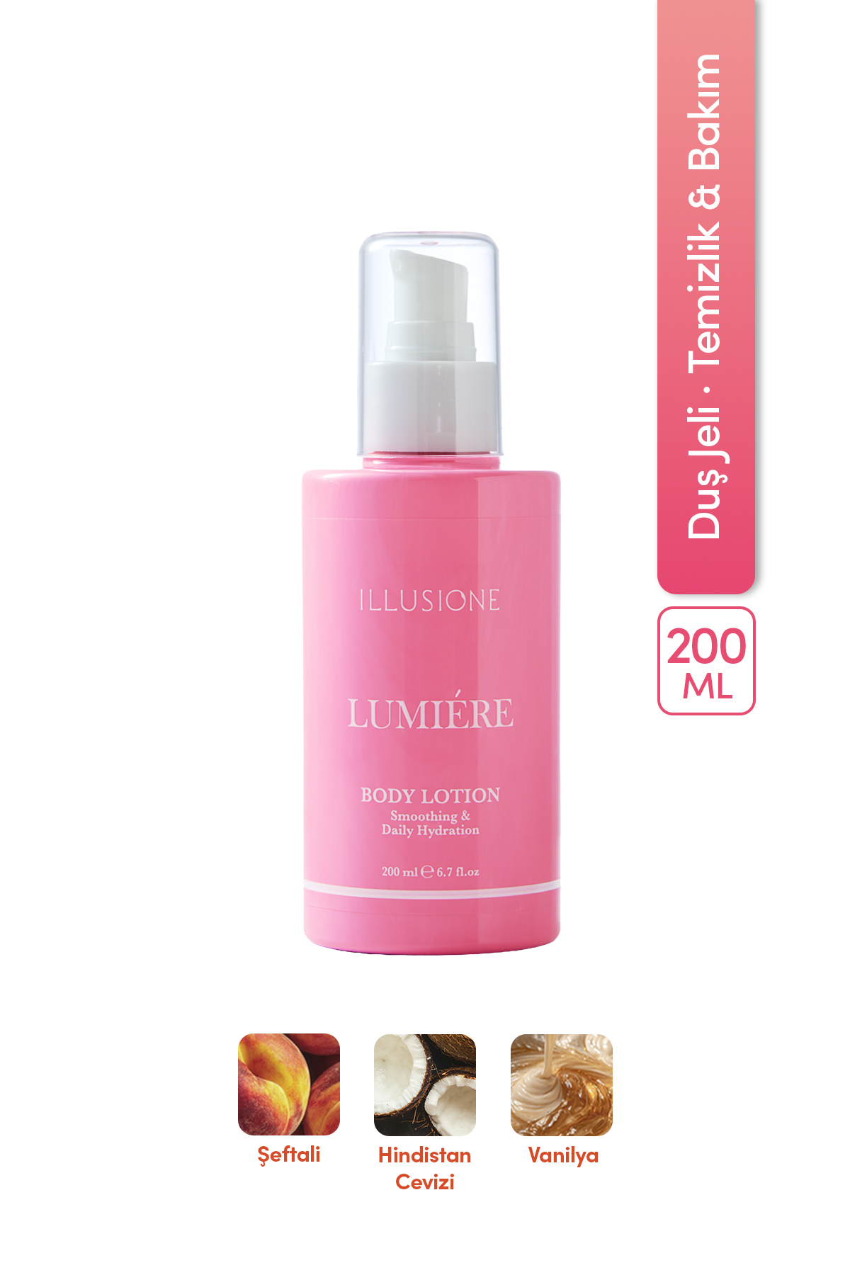 ILLUSIONE Lumiere Vücut Losyonu - Yoğun Nemlendirici - 200ml — ILV001