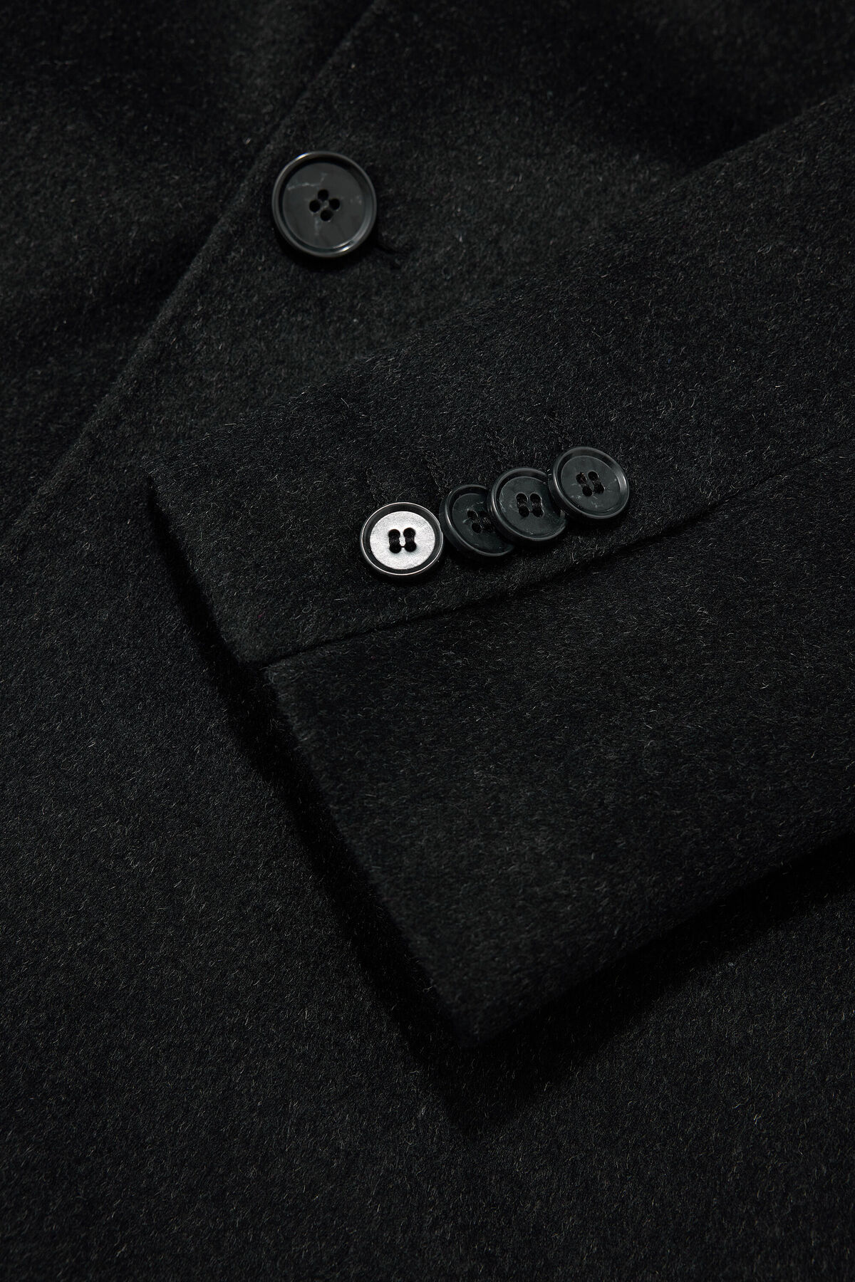 W Collection Antrasit Palto görsel 4