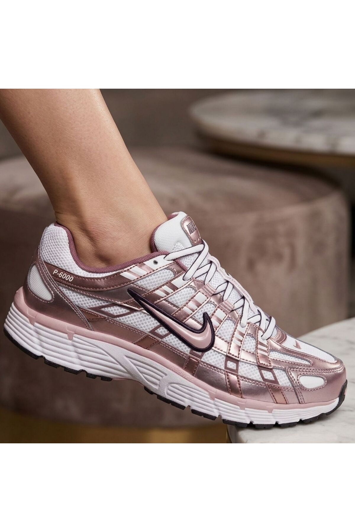 Spor Ayakkabı P-6000 Sneaker Ayakkabı Rahat Ayakkabı P 6000 Günlük Ayakkabı P6000 — صورتی TYC10E76D4D57310B0