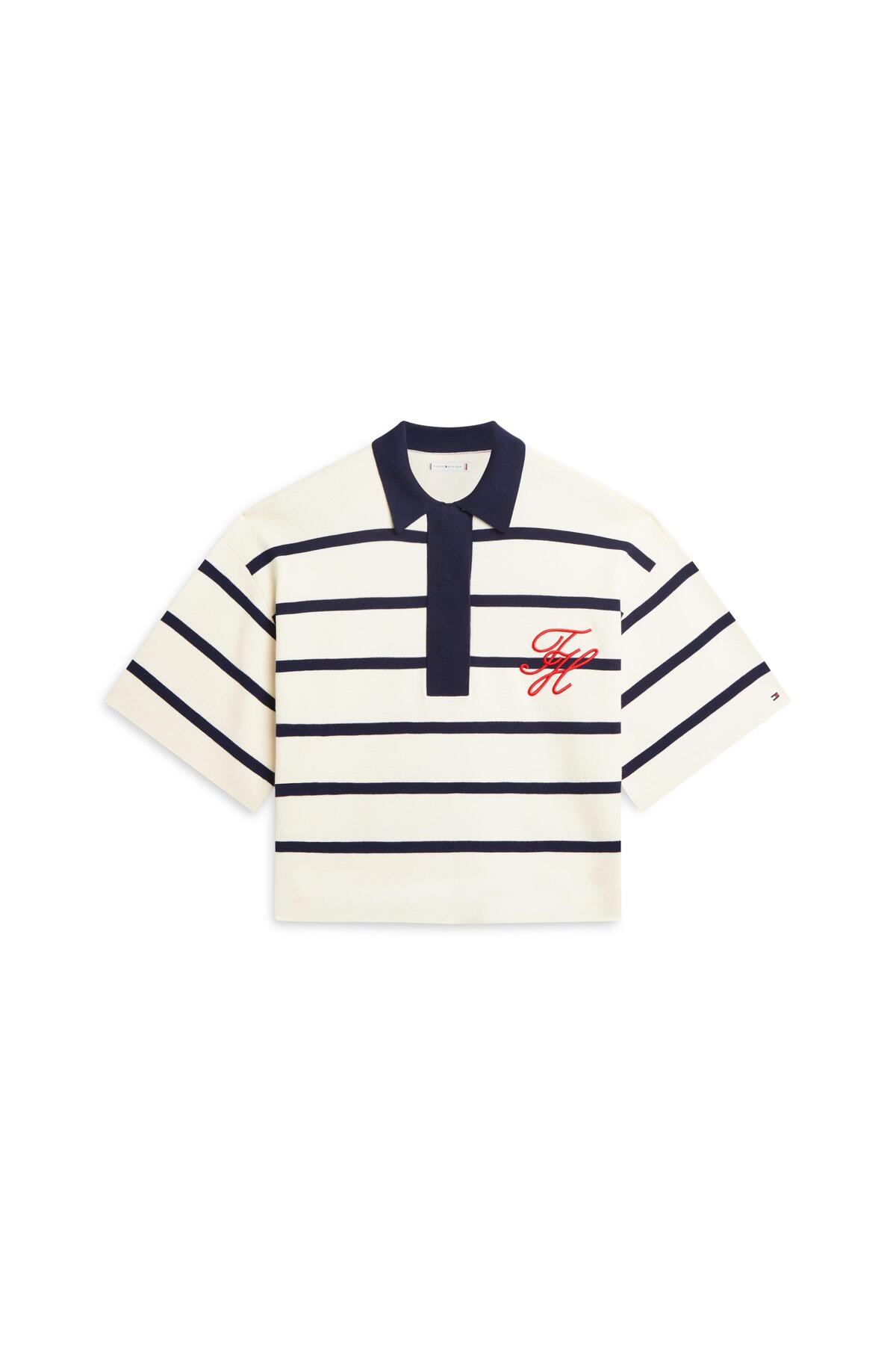 پولوشرت زنانه یقه پلو | تامی هیلفیگر Tommy Hilfiger WW0WW496160AN VN - تصویر 5