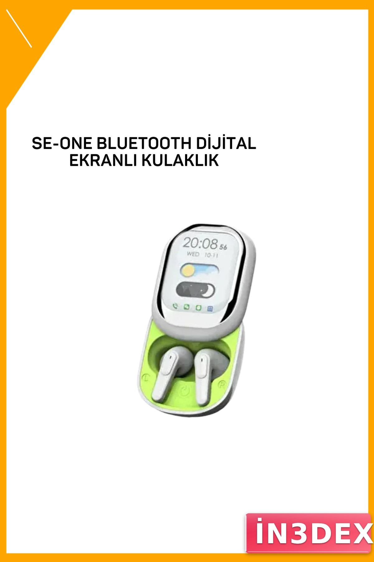 Kablosuz Bluetooth Kulaklık Gümüş Aktif Gürültü Azaltma