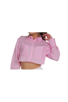 MODA AURELİA crop gömlek