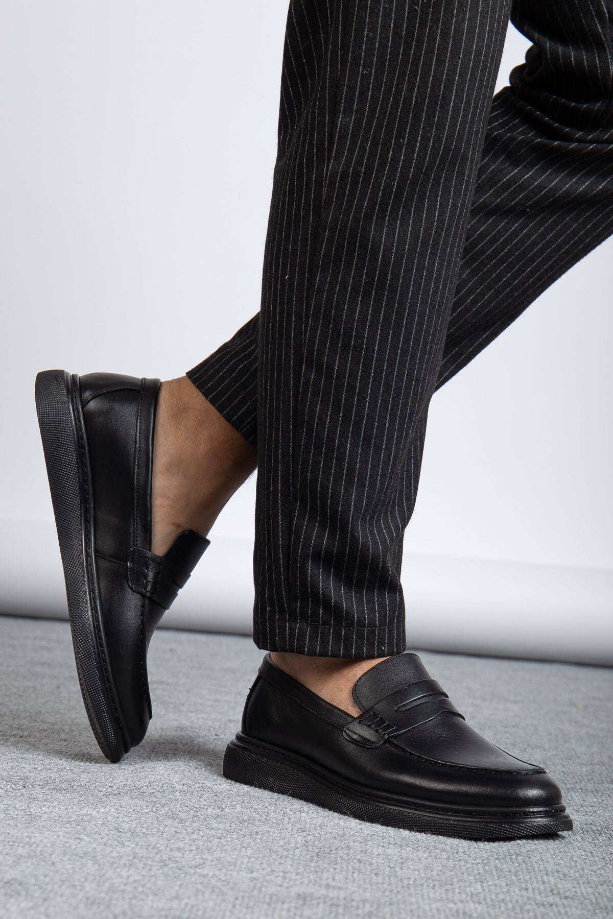 maximoda Hakiki Deri, %100 Deri, Loafer Deri Bağcıksız Ayakkabı görsel 3