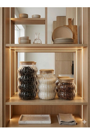 EVBİENTE Borosilicat Kavanoz
