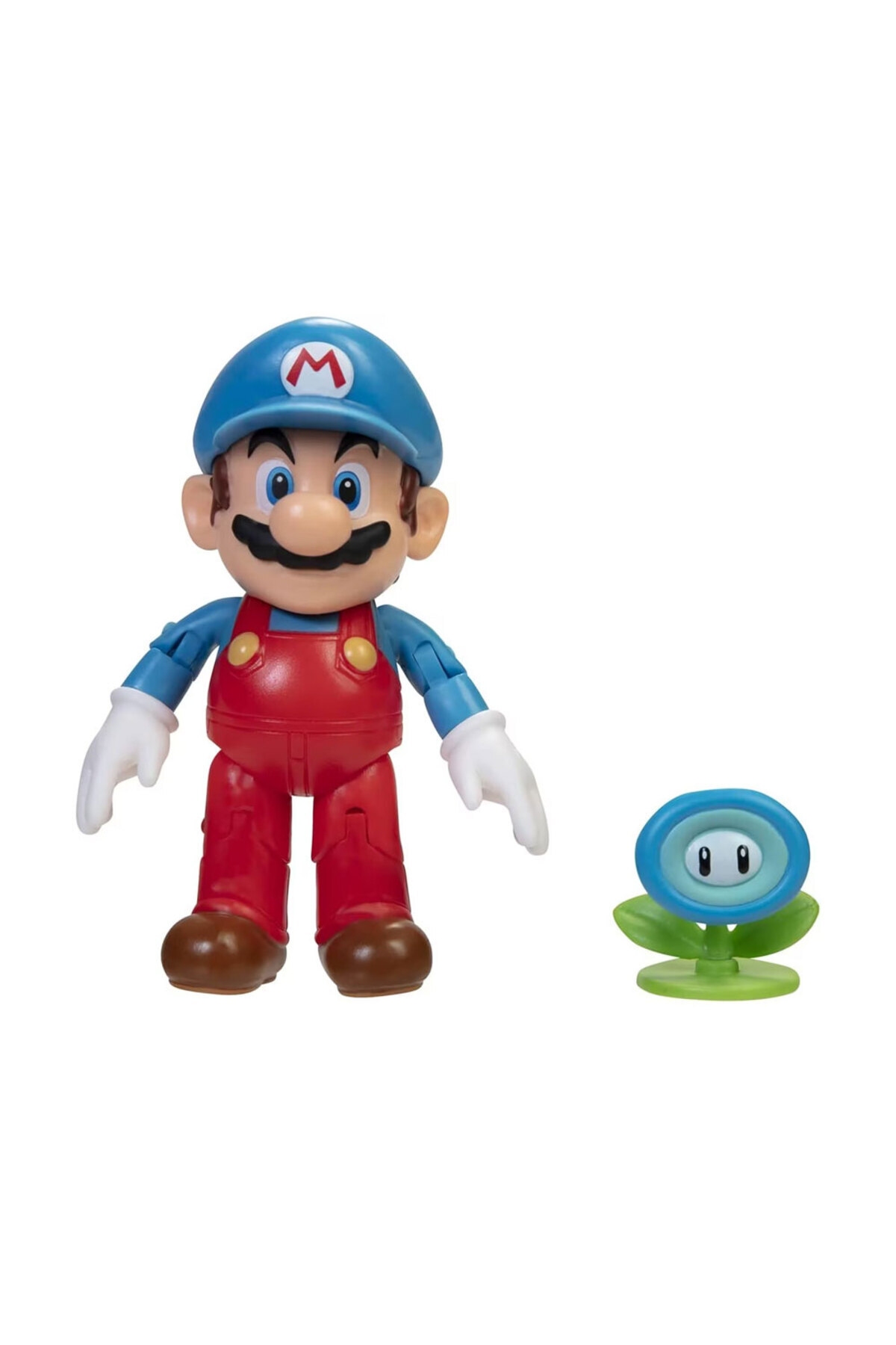 Super mario Nintendo Figürü Buz Mario ve Çiçek 10 cm - Fiyatı