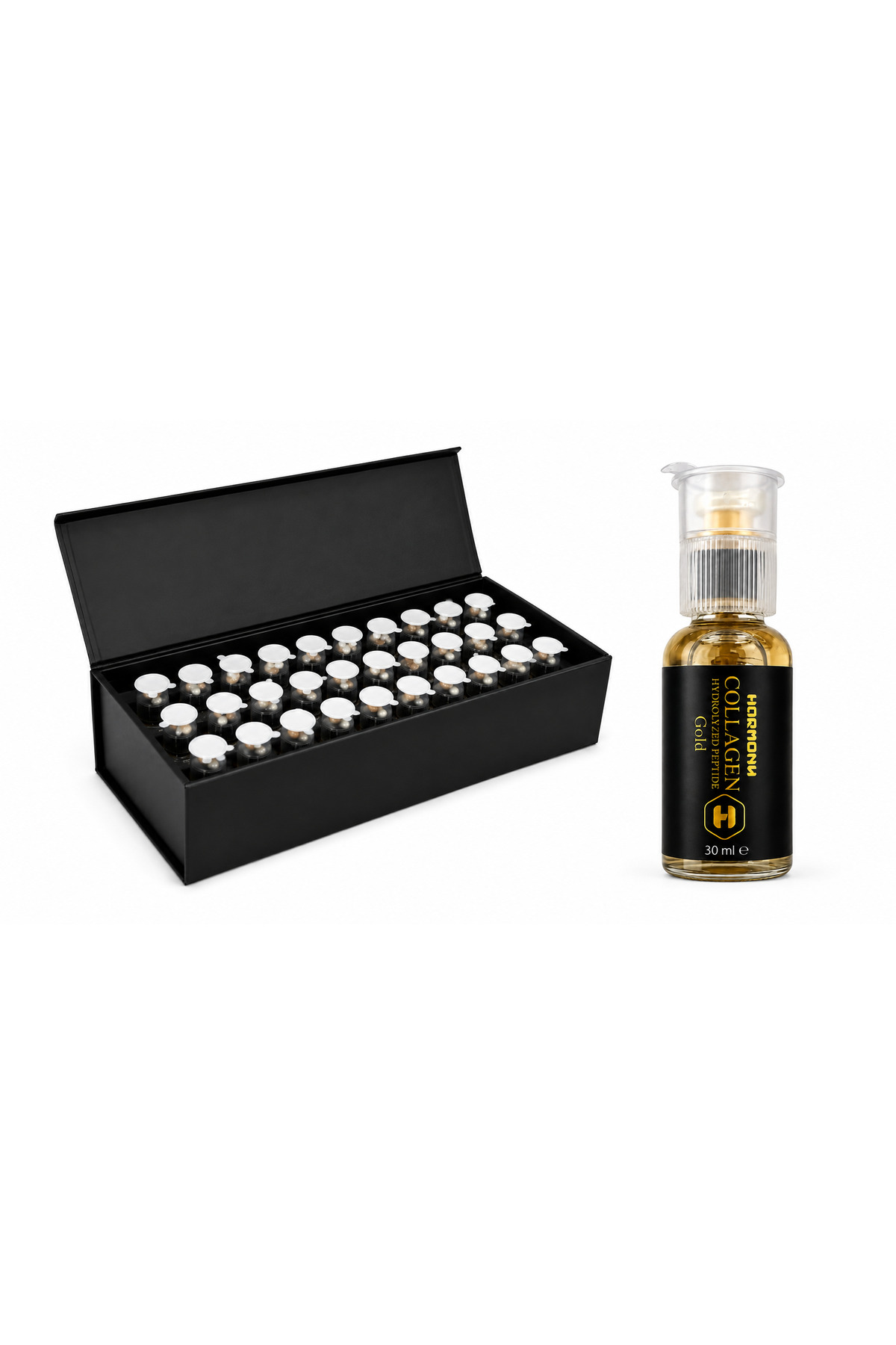 Harmony Well Collagen Gold Hydrolyzed Peptide 30 Vial