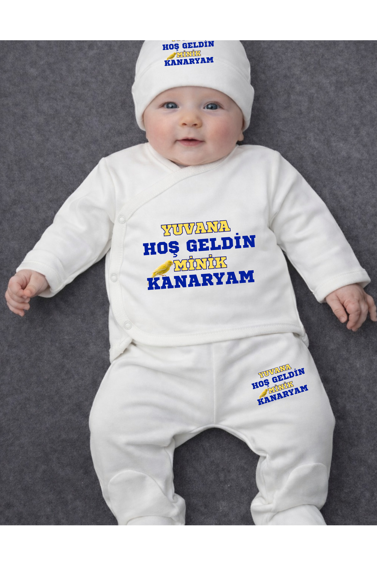 Fan Themed Baby Bottom Top