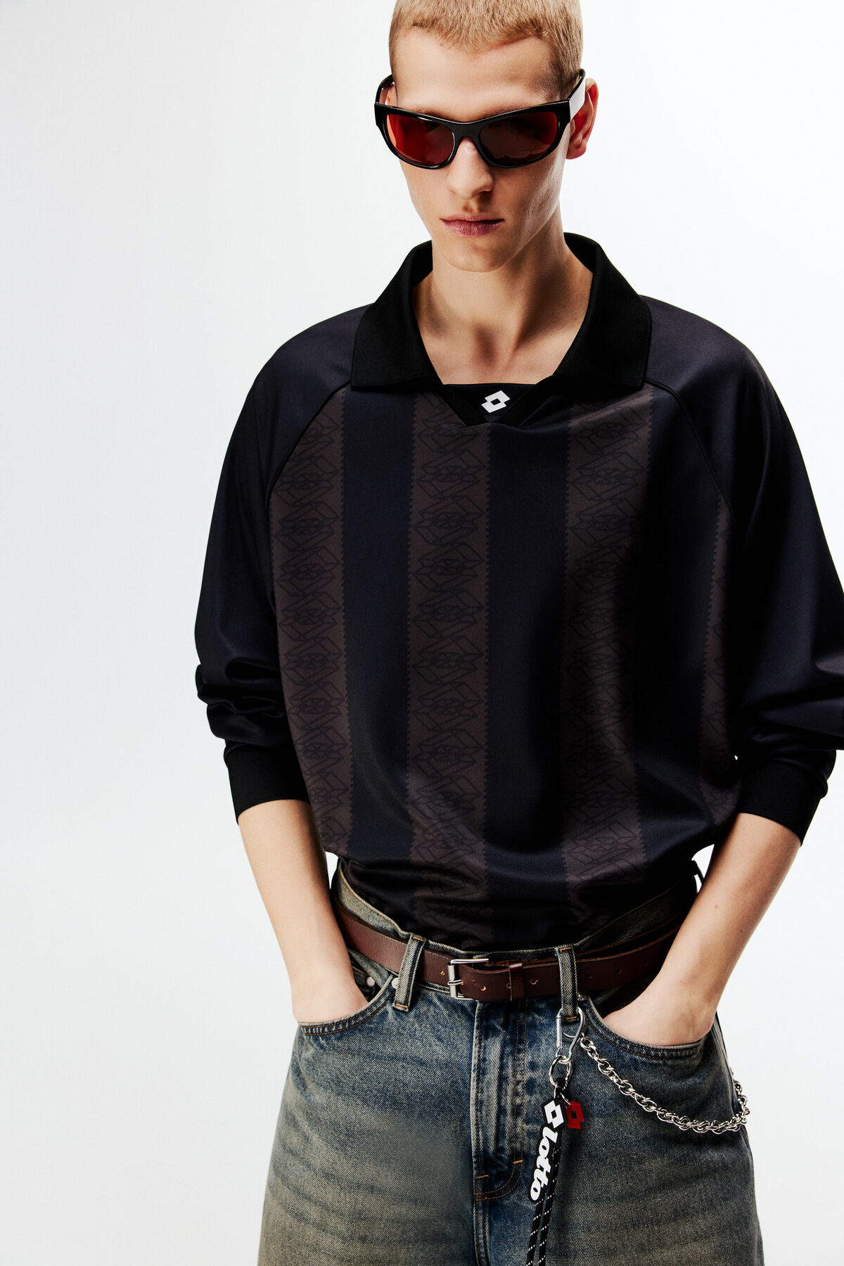 تاپ گشاد و راحت فوتبالی اچ اند ام پولوشرت H&M