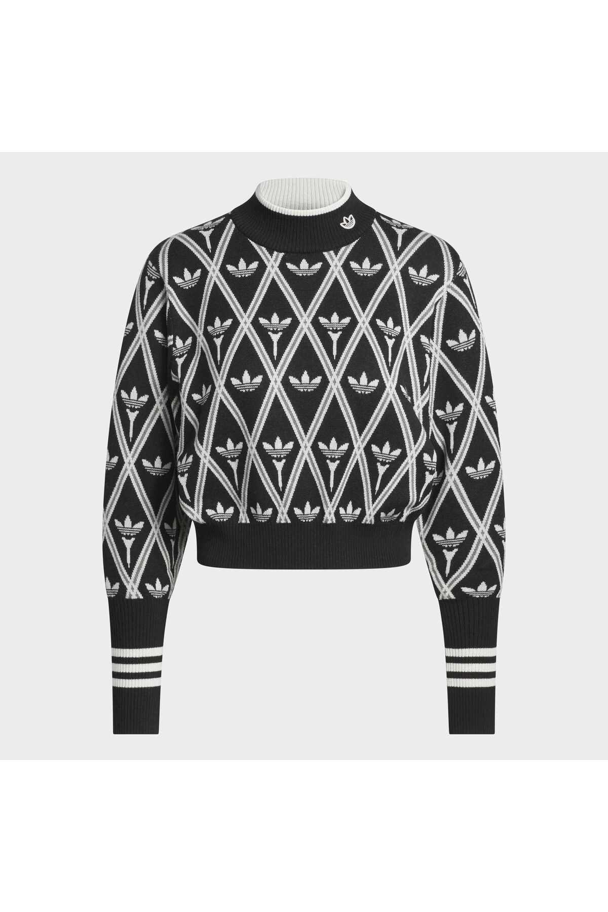 adidas S Turtleneck Kadın Spor Sweatshirt KR5425 görsel 4