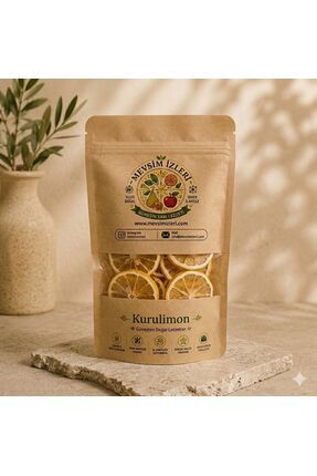mevsim izleri Kuru Limon 40gr | %100 Doğal, Çay İçin, Detoks Atıştırmalık