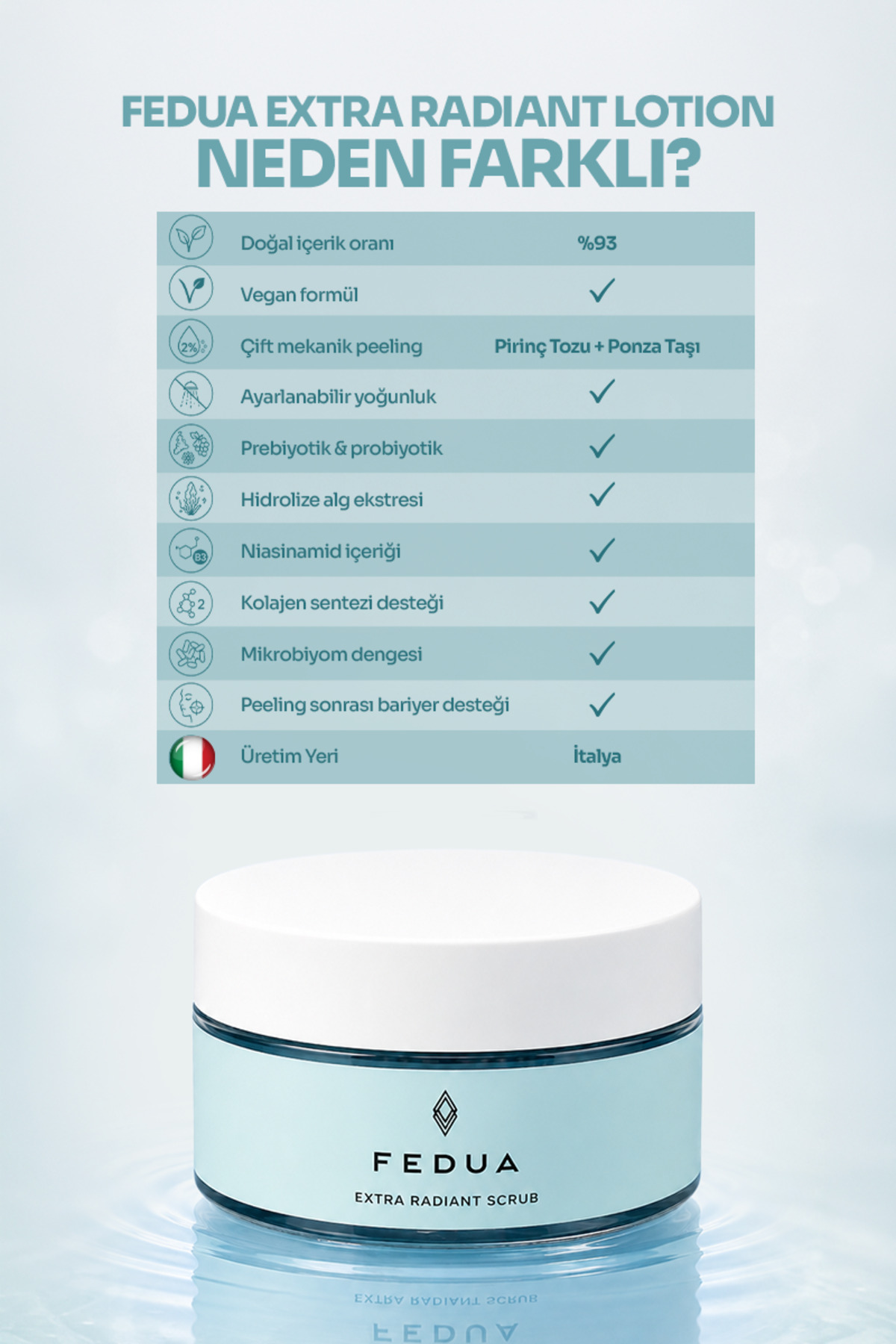 Extra Radiant Scrub Nemlendirici Arındırıcı Peeling 75 ml — FSCFAC6103 — تصویر 4 از 6